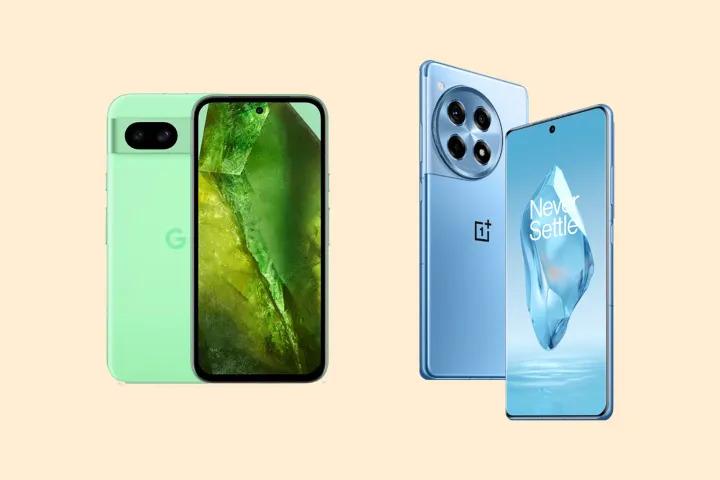 Google Pixel 8a vs OnePlus 12R Google Pixel 8a vs OnePlus 12R