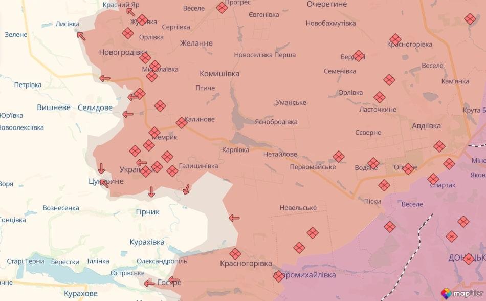 карта DeepState карта DeepState
