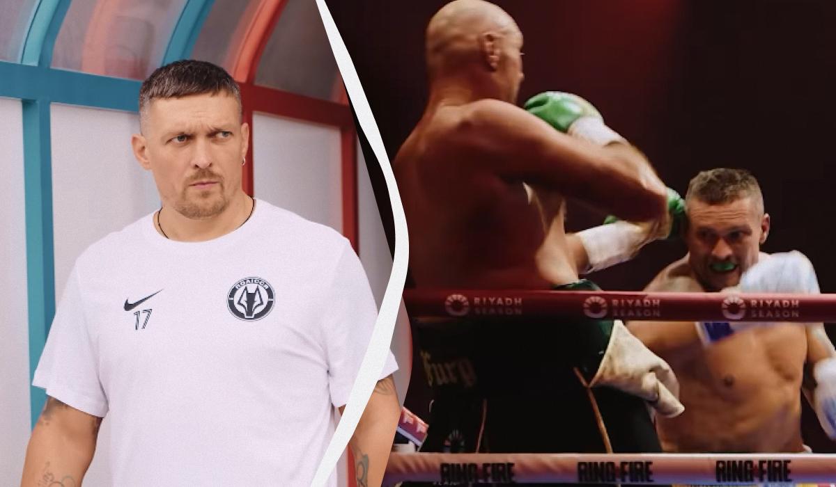 Usyk needs a long preparation for his next appearance in the ring after the fight with Fury / UNIAN collage, screenshots from the video