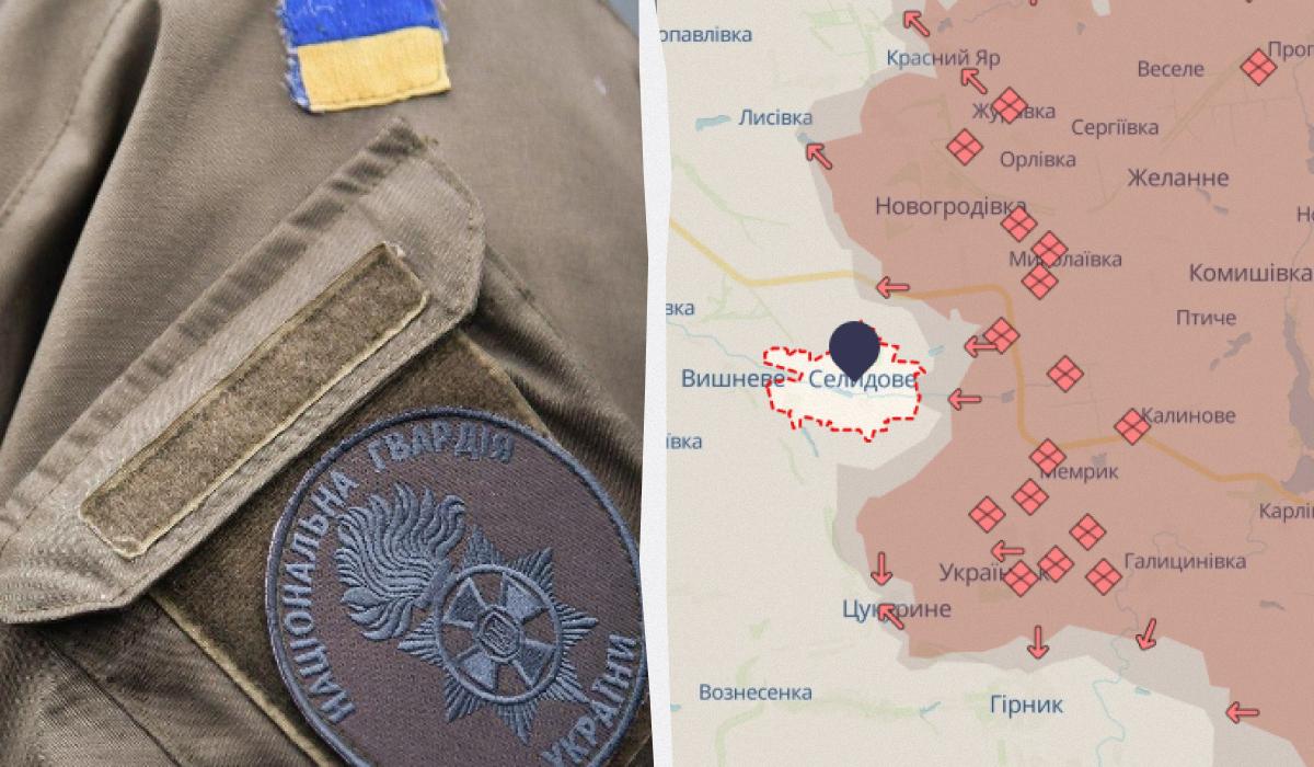 У Нацгвардії розповіли, як змінилася ситуація на Донбасі / колаж з фото УНІАН та скріншоту з deepstatemap.live У Нацгвардії розповіли, як змінилася ситуація на Донбасі / колаж з фото УНІАН та скріншоту з deepstatemap.live