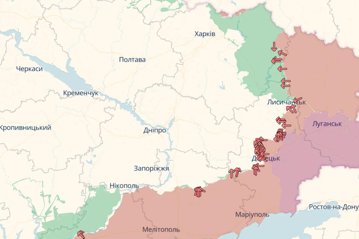 карта DeepState карта DeepState