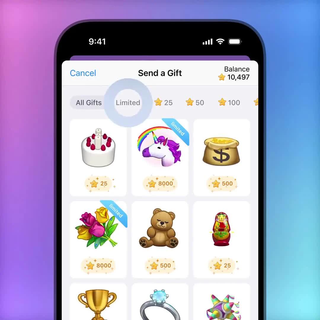 Telegram крупно обновился – в мессенджере появились подарки и не только