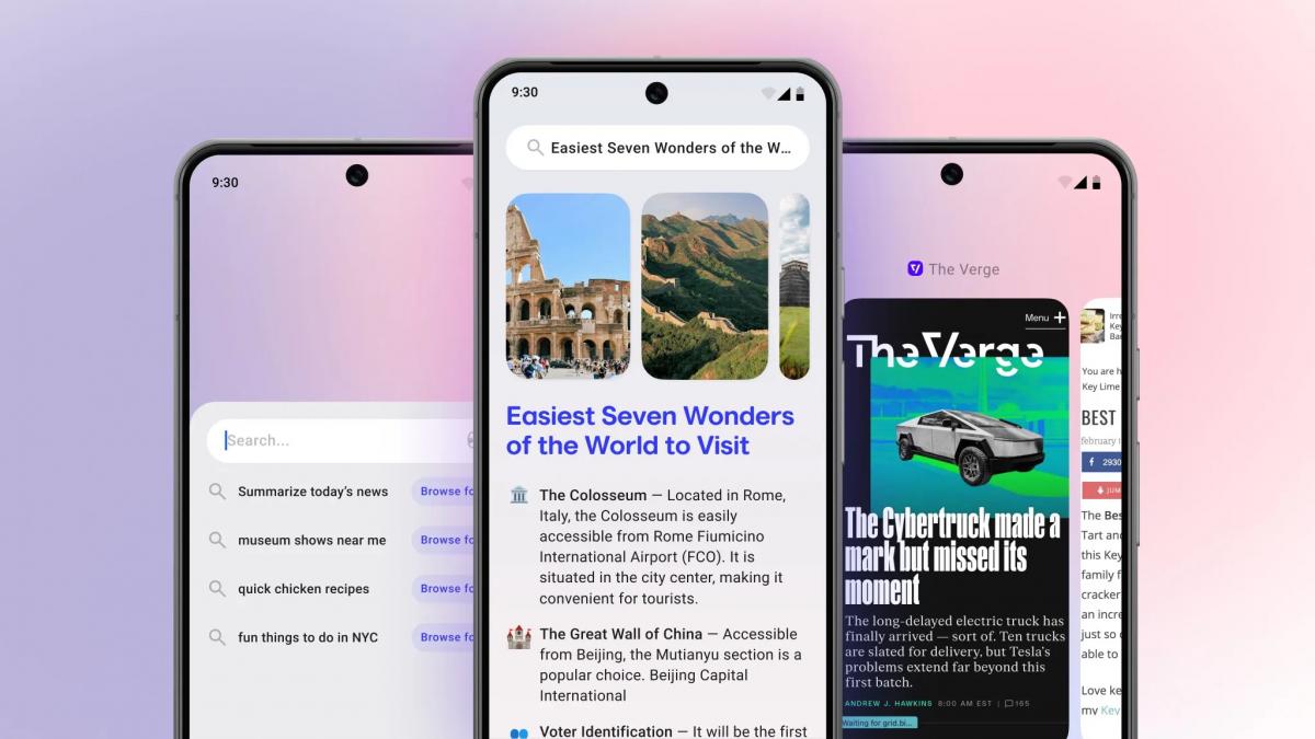 Популярный ИИ-браузер Arc Search от создателей Chrome вышел для всех на Android / фото Arc