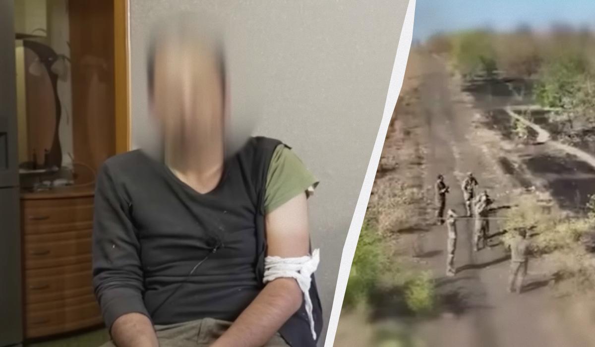 Полонений розповів про службу в армії РФ / Колаж УНІАН / Скриншоти Полонений розповів про службу в армії РФ / Колаж УНІАН / Скриншоти