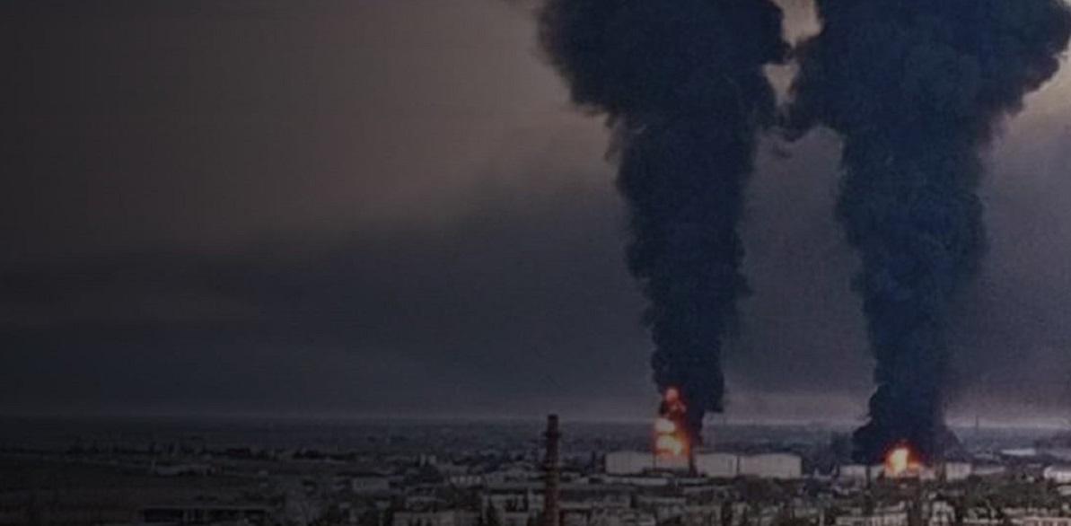 ВСУ разбили нефтяной терминал оккупантов / фото Генштаб ВСУ ВСУ разбили нефтяной терминал оккупантов / фото Генштаб ВСУ