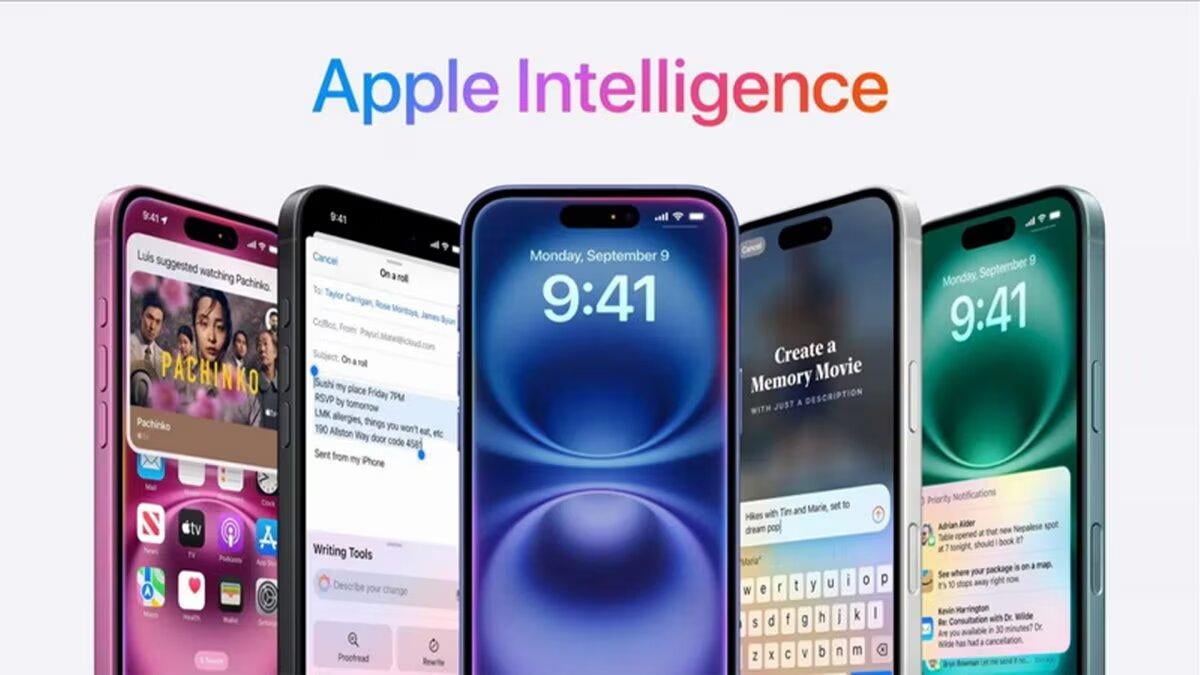 iOS 18.1 с Apple Intelligence выйдет 28 октября / фото Apple