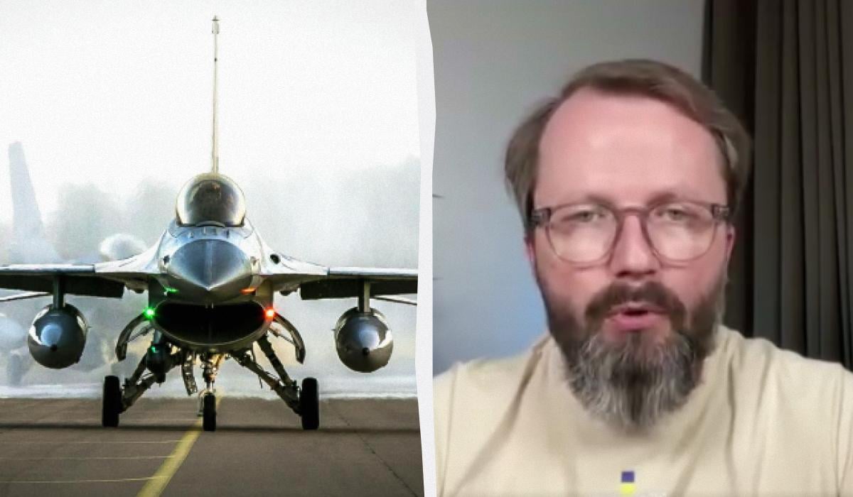 Анатолій Храпчинський вважає, що очільник Міноборони дав знаковий сигнал щодо нової партії F-16 для нашої країни / колаж УНІАН зі скріншоту й фото Getty Images Анатолій Храпчинський вважає, що очільник Міноборони дав знаковий сигнал щодо нової партії F-16 для нашої країни / колаж УНІАН зі скріншоту й фото Getty Images