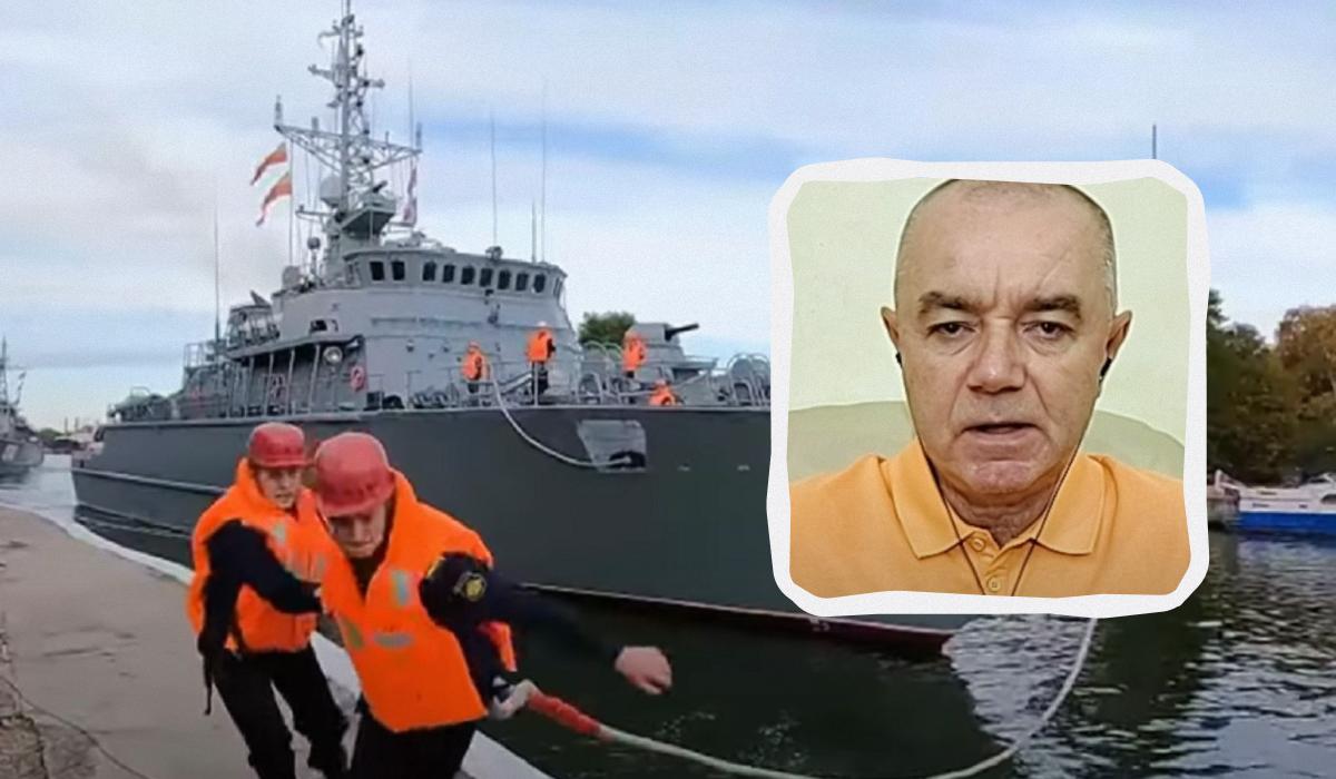 Світан називає виведення ГУР з ладу російського тральщика неабиякою послугою для країн НАТО / Колаж УНІАН, скріншоти Світан називає виведення ГУР з ладу російського тральщика неабиякою послугою для країн НАТО / Колаж УНІАН, скріншоти