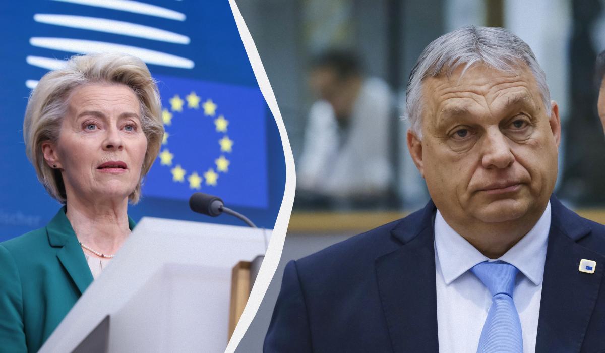 Орбан продовжує критикувати підтримку України / Колаж УНІАН / фото European Union Орбан продовжує критикувати підтримку України / Колаж УНІАН / фото European Union