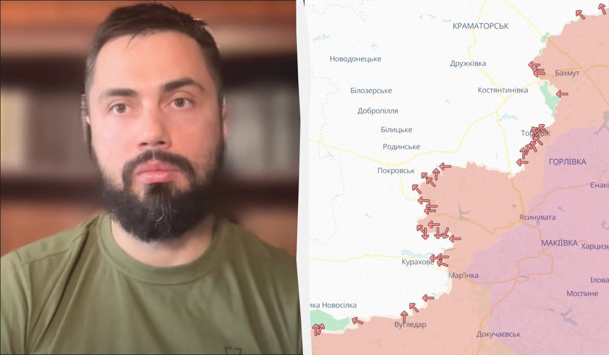 Єгор Фірсов сказав, де можуть активізуватися російські окупанти / колаж УНІАН, фото DeepState, скріншот Єгор Фірсов сказав, де можуть активізуватися російські окупанти / колаж УНІАН, фото DeepState, скріншот