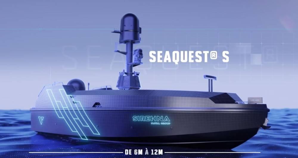Морський дрон Seaquest S / фото Naval Group Морський дрон Seaquest S / фото Naval Group