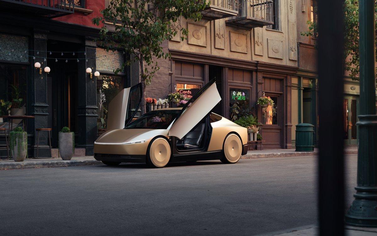 В то же время больший беспилотный автомобиль под названием Robovan может перевозить до 20 человек / фото пресс-служба компании Tesla