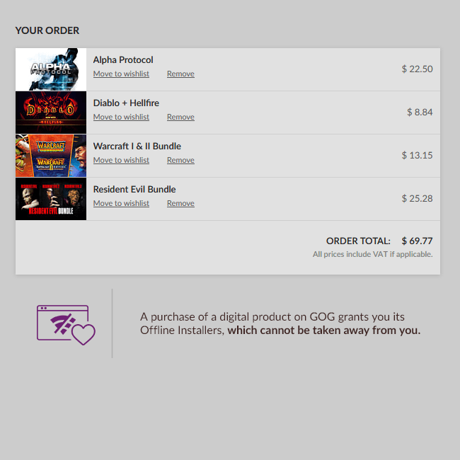 Предупреждение от GOG Предупреждение от GOG