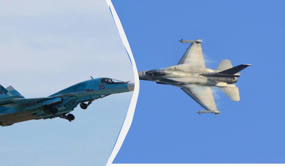'F-16 показал зубы': российский Су-34 проиграл битву с украинским истребителем, - Forbes 'F-16 показал зубы': российский Су-34 проиграл битву с украинским истребителем, - Forbes