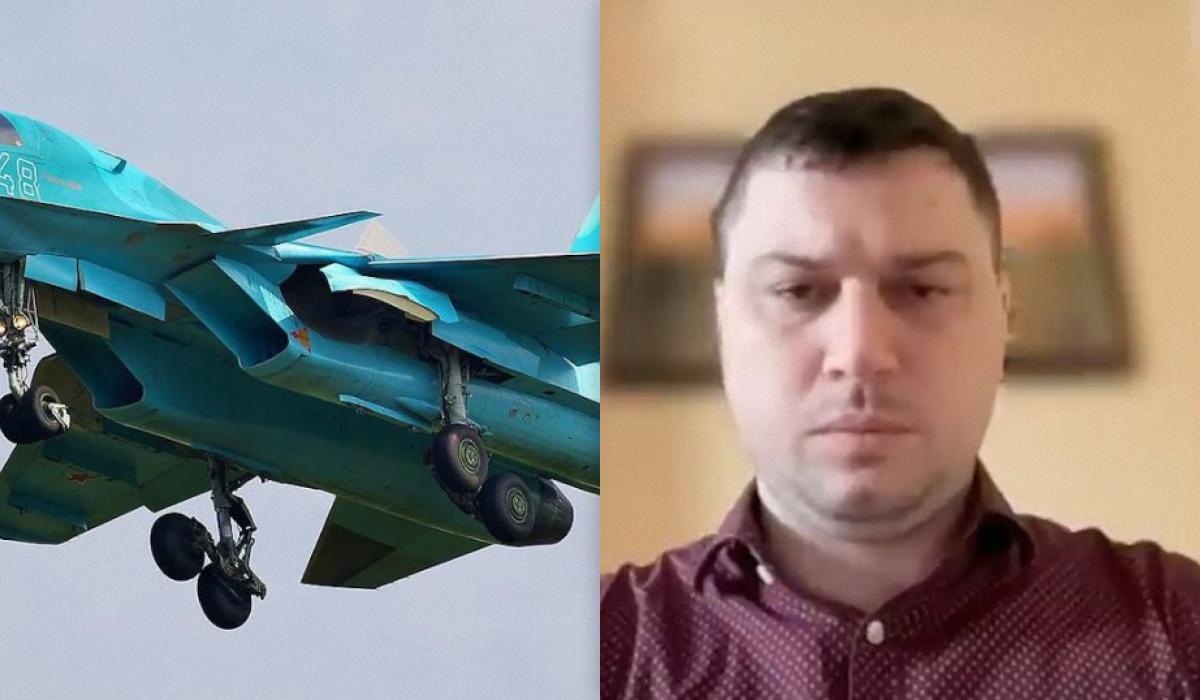 Долінце розповів, чи міг бути збитим російський Су-34 / колаж УНІАН Долінце розповів, чи міг бути збитим російський Су-34 / колаж УНІАН
