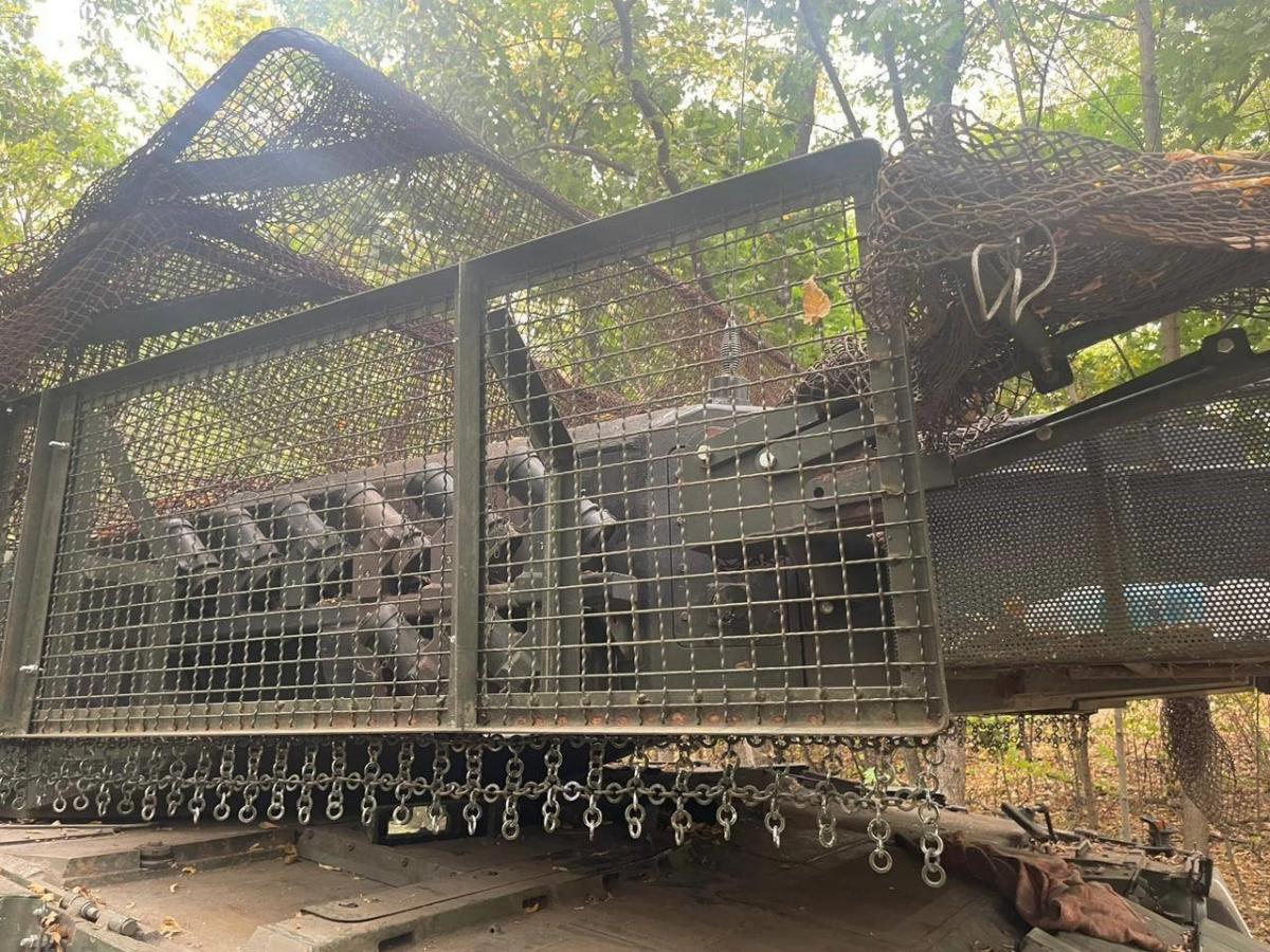 'Сталевий фронт' захищає Leopard: нові екрани для танків на передовій 'Сталевий фронт' захищає Leopard: нові екрани для танків на передовій