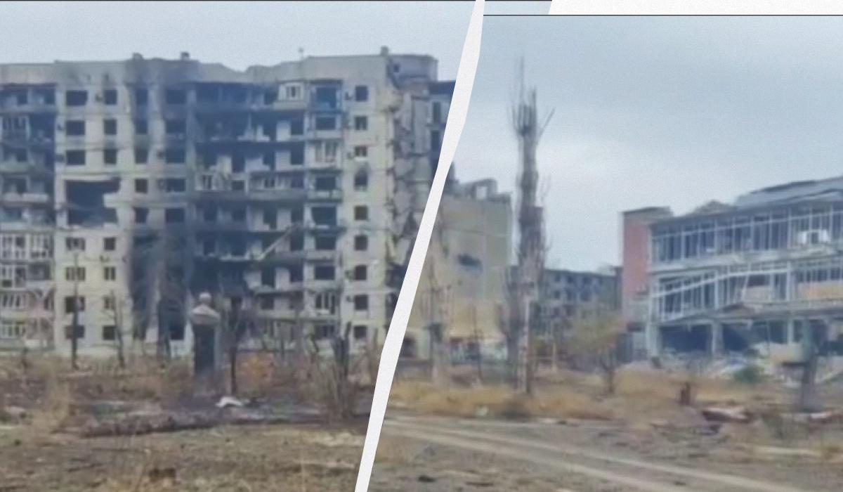 'Тепер добре стало': журналіст показав моторошне відео з центру Вугледару 'Тепер добре стало': журналіст показав моторошне відео з центру Вугледару