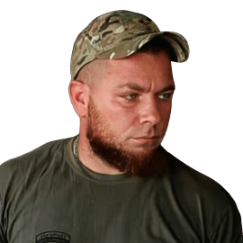 старший инструктор штурмового батальона "Арей" УДА Михаил Ковпак