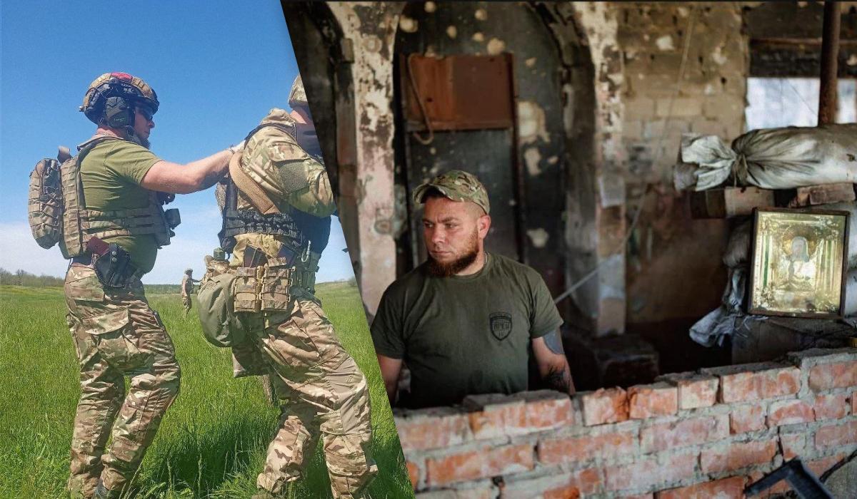 Михайло Ковпак вважає, що підготовка військового залежить від тих, хто навчає / колаж УНІАН, фото Михайла Ковпака Михайло Ковпак вважає, що підготовка військового залежить від тих, хто навчає / колаж УНІАН, фото Михайла Ковпака