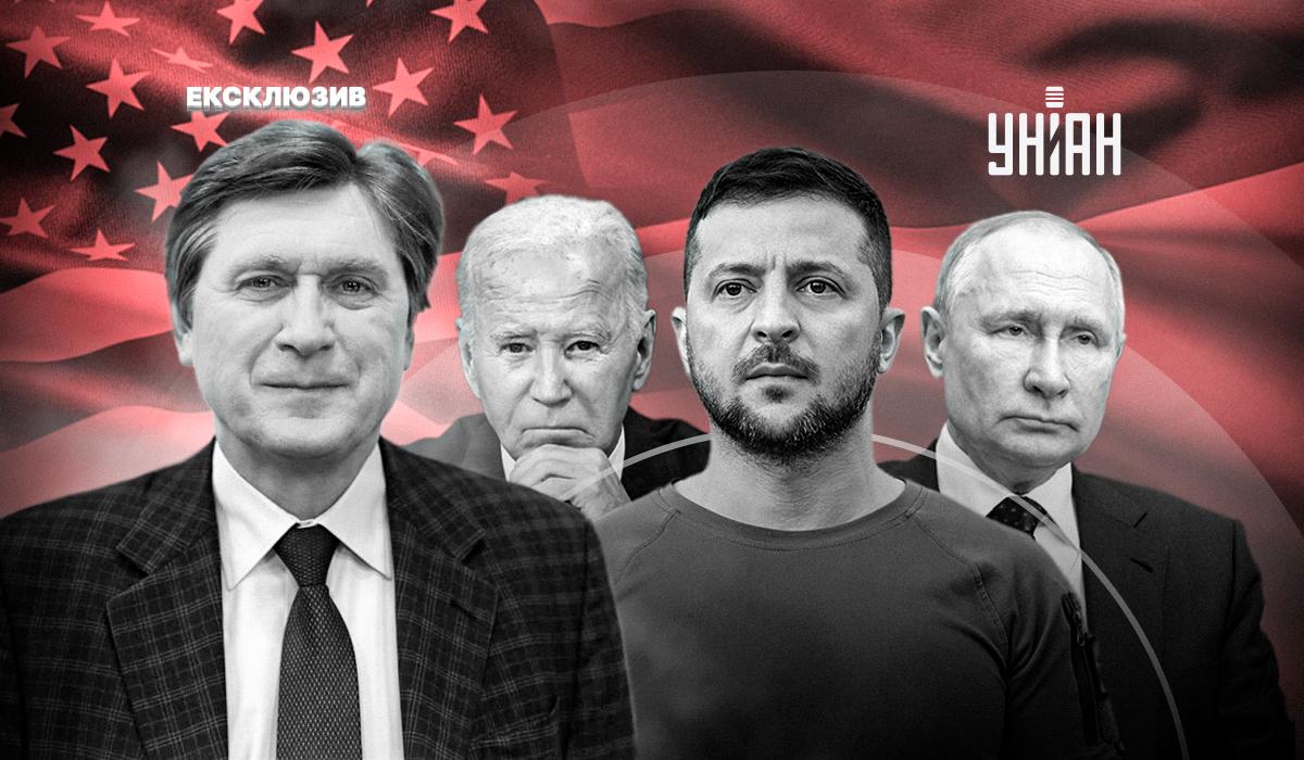 Фесенко вважає, що для тиску на РФ потрібно використовувати також економічні та політичні інструменти / колаж УНІАН Фесенко вважає, що для тиску на РФ потрібно використовувати також економічні та політичні інструменти / колаж УНІАН