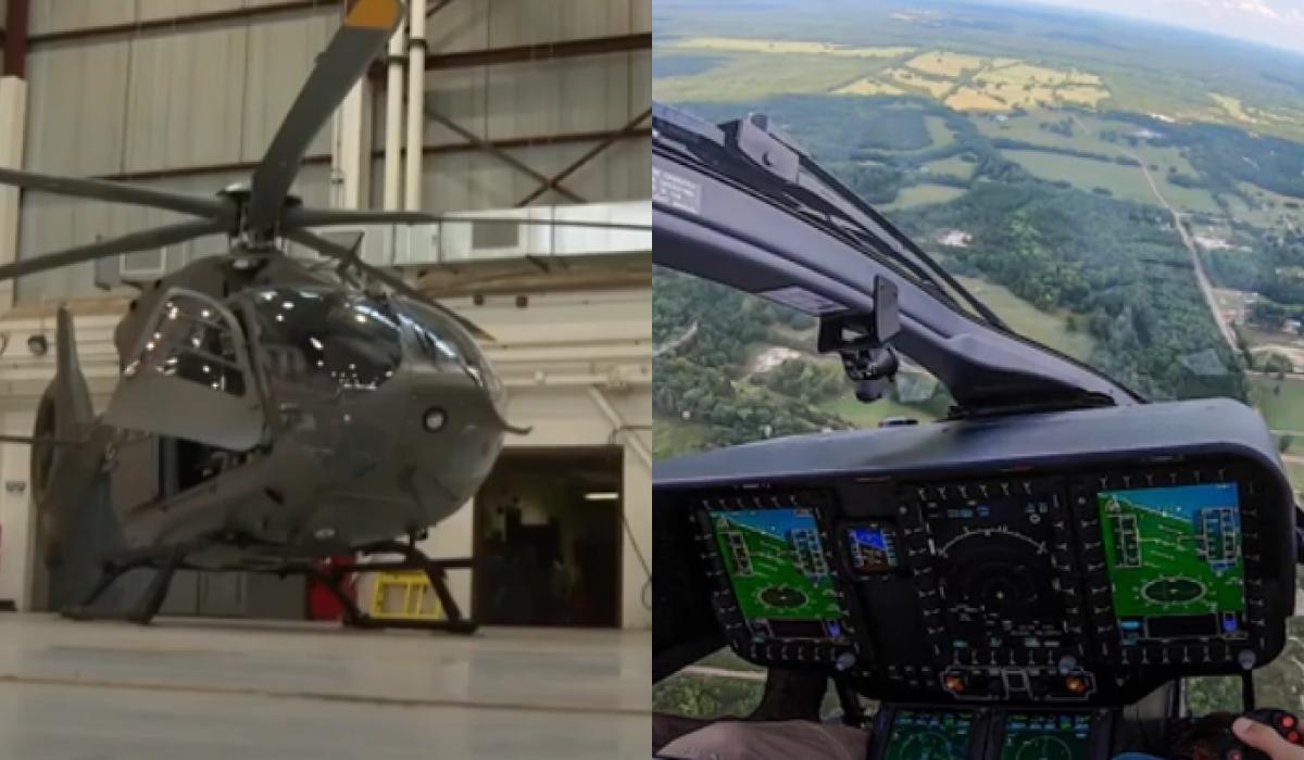 В США тестируют роботизированный вертолет UH-72B Lakota / коллаж УНИАН, скриншоты В США тестируют роботизированный вертолет UH-72B Lakota / коллаж УНИАН, скриншоты