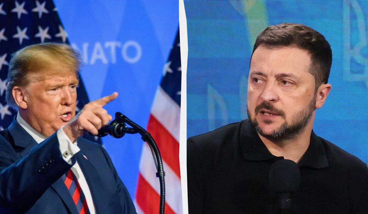 Трамп заявил, что Зеленский "не должен был допустить начала войны" / Колаж УНИАН, фото ua.depositphotos.com, фото УНИАН Трамп заявил, что Зеленский "не должен был допустить начала войны" / Колаж УНИАН, фото ua.depositphotos.com, фото УНИАН