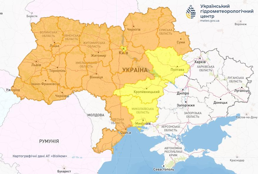 Заморозки в Україні 19 жовтня / фото Укргідрометцентр Заморозки в Україні 19 жовтня / фото Укргідрометцентр