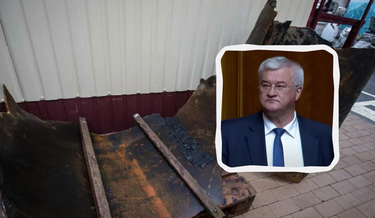 В сбитой над Украиной северокорейской ракете найдены западные детали / Коллаж УНИАН, фото СБУ, скриншот В сбитой над Украиной северокорейской ракете найдены западные детали / Коллаж УНИАН, фото СБУ, скриншот