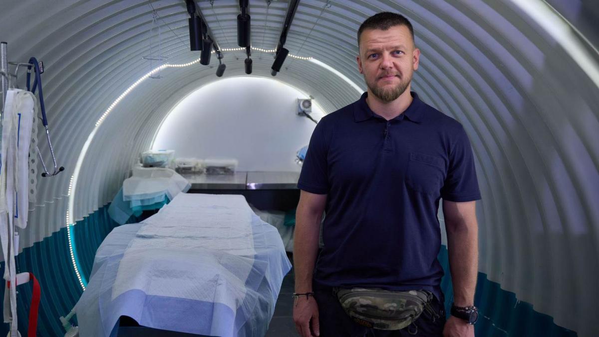Первый украинский подземный госпиталь принимает 100 раненых в сутки, рассказал Мироненко / фото Метинвест Первый украинский подземный госпиталь принимает 100 раненых в сутки, рассказал Мироненко / фото Метинвест