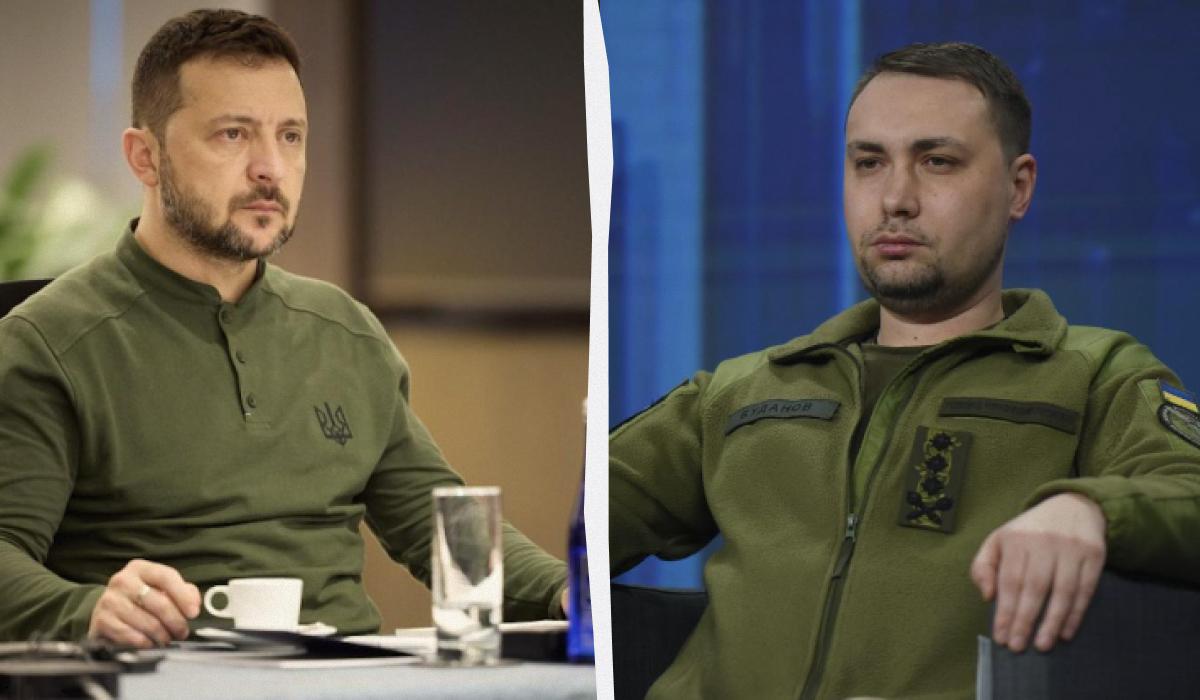 Володимир Зеленський стверджує, що не планував звільнення Кирила Буданова / колаж УНІАН з фото president.gov.ua та Getty Images Володимир Зеленський стверджує, що не планував звільнення Кирила Буданова / колаж УНІАН з фото president.gov.ua та Getty Images