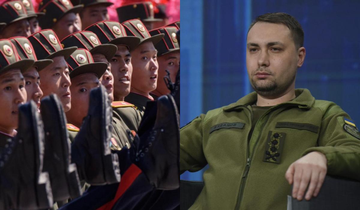 Буданов заявив, що перші військові КНДР незабаром прибудуть на Курщину / колаж УНІАН, фото Getty Images Буданов заявив, що перші військові КНДР незабаром прибудуть на Курщину / колаж УНІАН, фото Getty Images