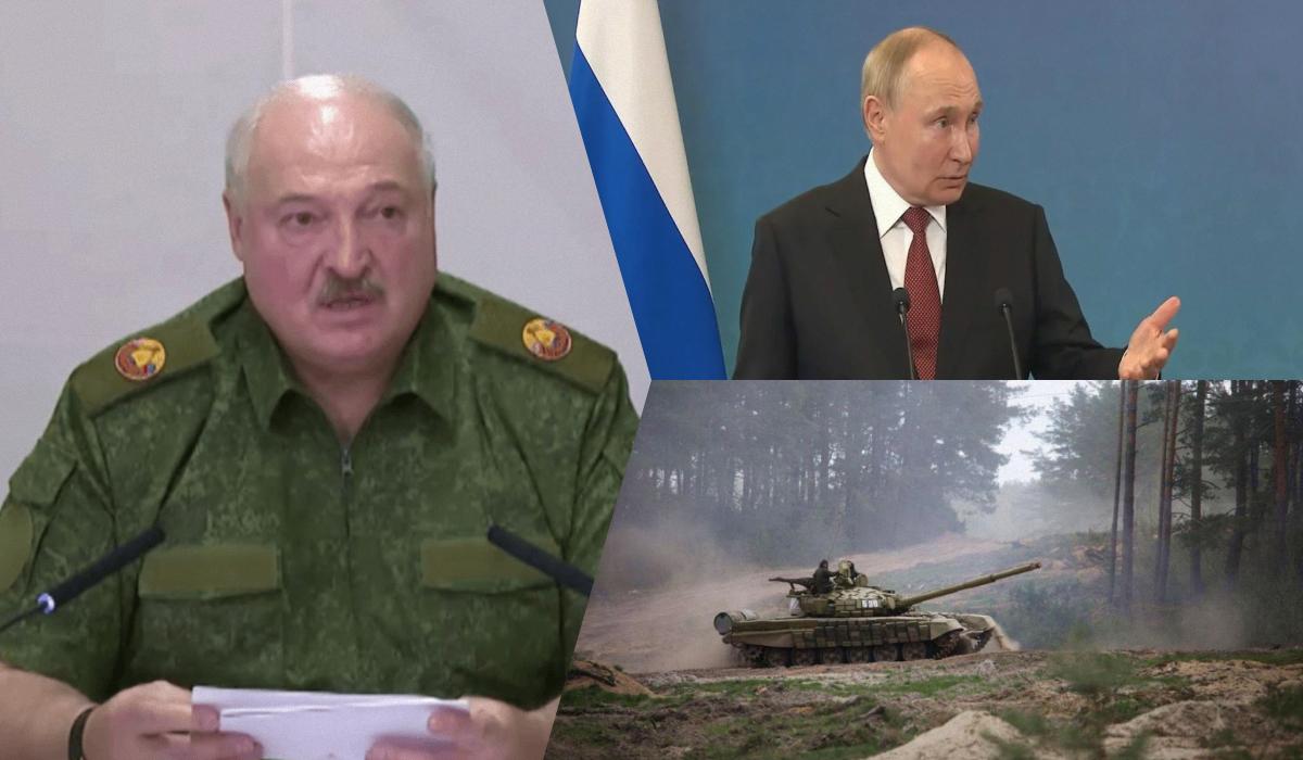 Росія та Білорусь регулярно проводять військові навчання / Колаж УНІАН, фото - скриншот, Міноборони РБ Росія та Білорусь регулярно проводять військові навчання / Колаж УНІАН, фото - скриншот, Міноборони РБ