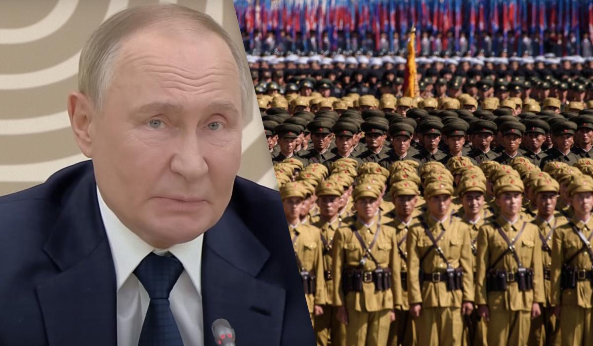 Експерт зазначив, що завдяки Путіну КНДР починає виходити з ізоляції та бути ще небезпечнішою для світу / колаж УНІАН, скриншот, фото Getty Images Експерт зазначив, що завдяки Путіну КНДР починає виходити з ізоляції та бути ще небезпечнішою для світу / колаж УНІАН, скриншот, фото Getty Images