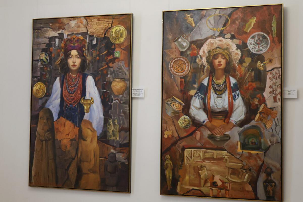 У Вінниці презентували мистецький проєкт 'Україна крізь віки' народного художника Володимира Козюка У Вінниці презентували мистецький проєкт 'Україна крізь віки' народного художника Володимира Козюка