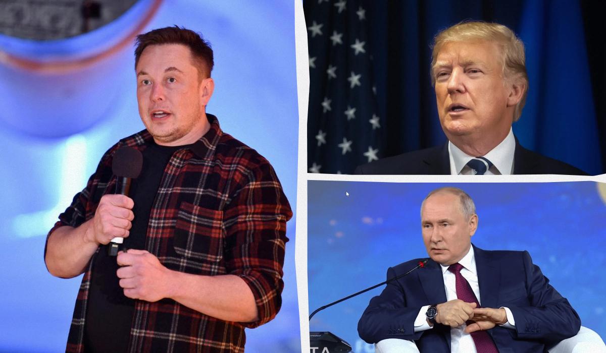 Маск может быть посредником сделки Трампа и Путина по Украине, - WSJ Маск может быть посредником сделки Трампа и Путина по Украине, - WSJ