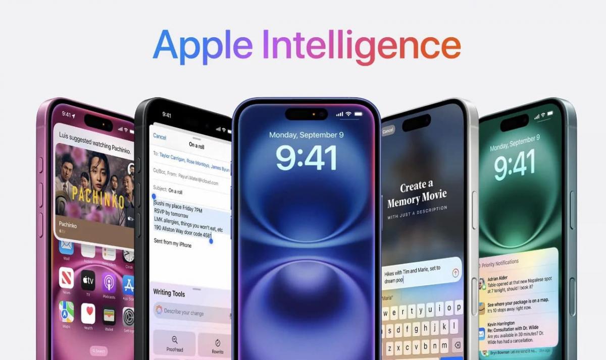 Свіже оновлення iOS принесло на iPhone функції Apple Intelligence Свіже оновлення iOS принесло на iPhone функції Apple Intelligence