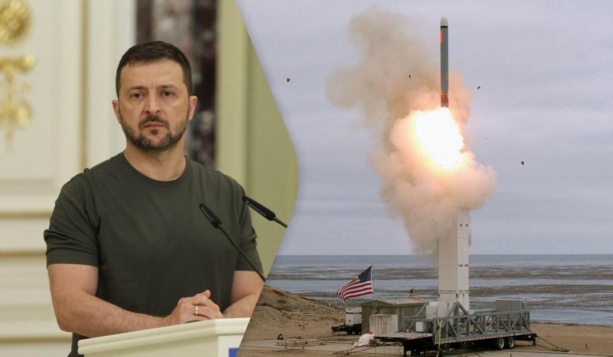 Зеленський міг попросити ракети Tomahawk у плані перемоги / колаж УНІАН, фото УНІАН, wikimedia.org Зеленський міг попросити ракети Tomahawk у плані перемоги / колаж УНІАН, фото УНІАН, wikimedia.org