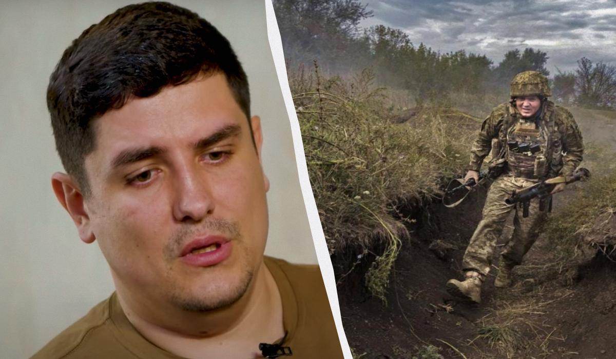 Захисник каже, що вірить у перемогу / колаж УНІАН, фото 56 окрема мотопіхотна Маріупольська бригада, скриншот Захисник каже, що вірить у перемогу / колаж УНІАН, фото 56 окрема мотопіхотна Маріупольська бригада, скриншот