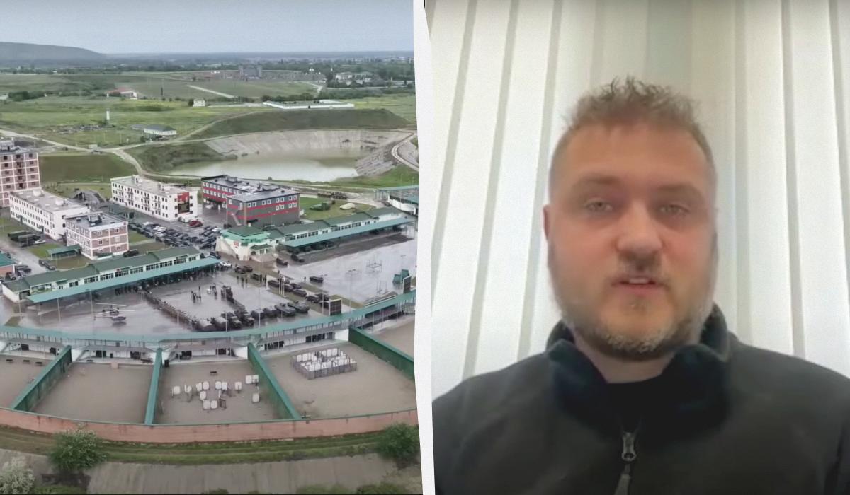 Андрій Коваленко прокоментував удар по університету спецназу в Чечні / колаж УНІАН, кадри з відео Андрій Коваленко прокоментував удар по університету спецназу в Чечні / колаж УНІАН, кадри з відео