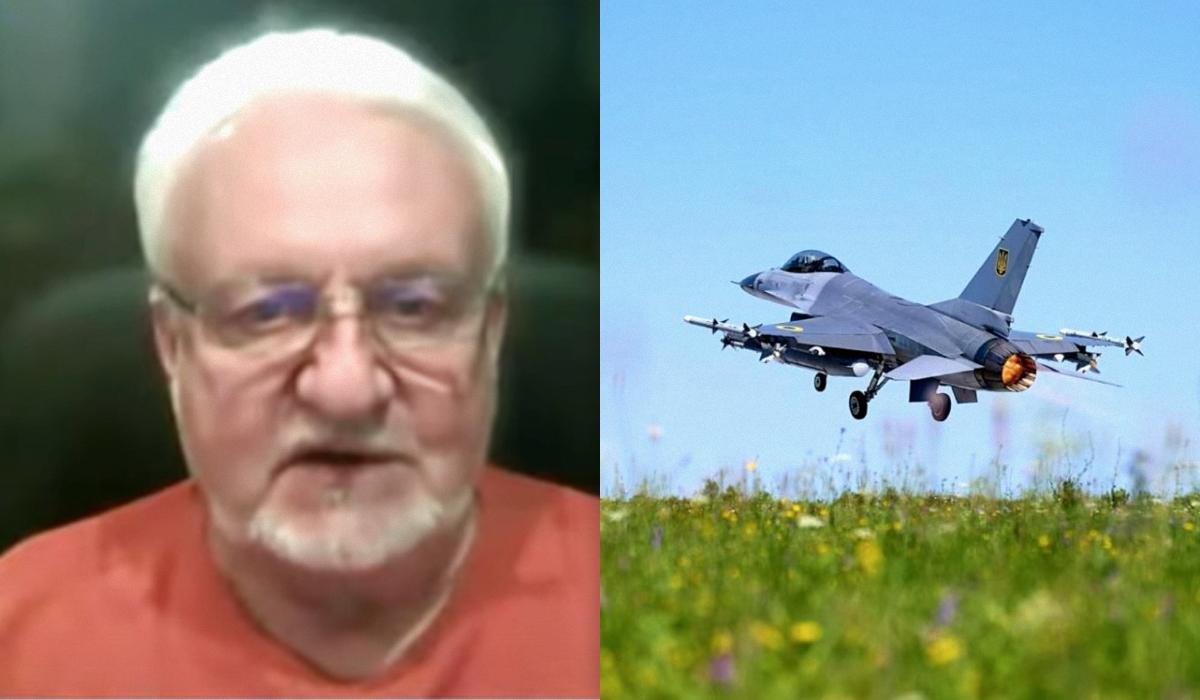 Константин Криволап сказал, чего не хватает для полноценной работы F-16 / коллаж УНИАН, фото Zelenskiy Official, скриншот Константин Криволап сказал, чего не хватает для полноценной работы F-16 / коллаж УНИАН, фото Zelenskiy Official, скриншот