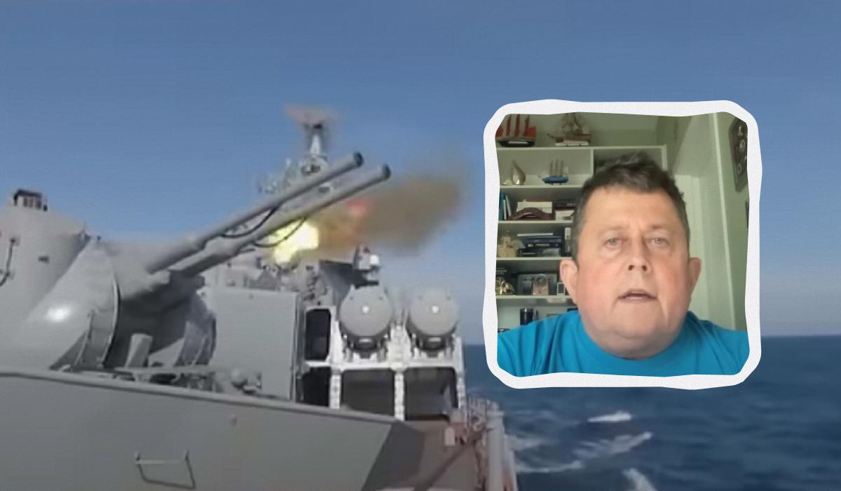 За словами Риженка, кораблі ЧФ РФ у Криму "просто немає куди перебазувати" / Колаж УНІАН, скріншоти За словами Риженка, кораблі ЧФ РФ у Криму "просто немає куди перебазувати" / Колаж УНІАН, скріншоти