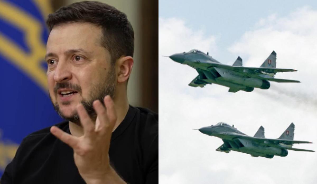 Польща знайшла нову причину не передавати Україні МіГ-29, заявив Зеленський / колаж УНІАН, скріншот, фото facebook.com/GeneralStaff.ua Польща знайшла нову причину не передавати Україні МіГ-29, заявив Зеленський / колаж УНІАН, скріншот, фото facebook.com/GeneralStaff.ua