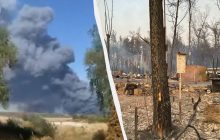 У Харківській області пожежа знищила ціле селище, загинули люди (фото, відео)