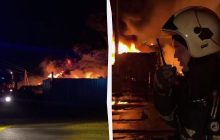 Удар дронами по РФ и мощный пожар на нефтебазе: россияне "выдали" интересные детали (фото)