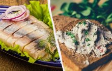 На вкус почти как икра: элементарная намазка на хлеб из селедки