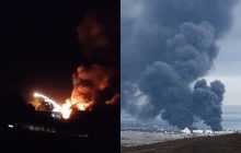 Удары по нефтебазе в Феодосии и складу с "шахедами" в России: в ВМС сделали новое заявление