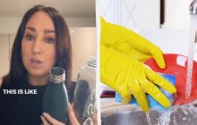 Как отмыть бутылку изнутри: неожиданно действенный лайфхак