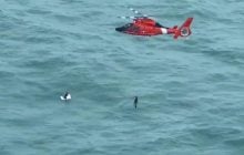 Ураган "Милтон": в Мексиканском заливе нашли моряка, который спасся на кулере (видео)