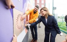 Фундація Олени Зеленської відновила пошкоджений центральний стадіон у Гостомелі