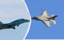 "F-16 показал зубы": российский Су-34 проиграл битву с украинским истребителем, - Forbes